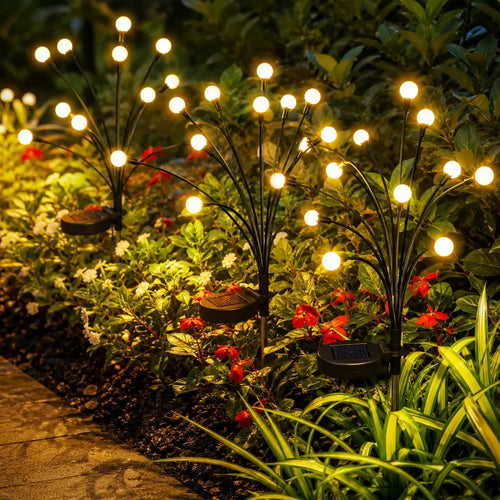 Elyviana Solar Firefly Lights | Waterproof Outdoor Decor