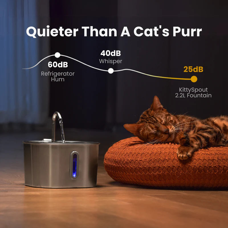 Elyviana Smart Stainless Steel Pet Fountain (Upsell)