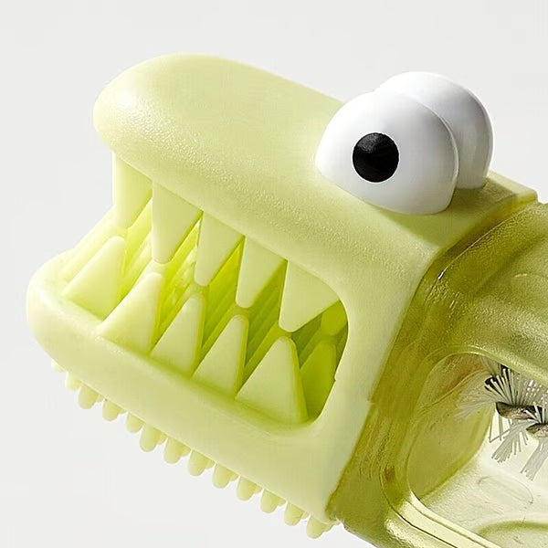 ✨Elyviana 3-in-1 Crocodile Brush 🐊 Deep Cleaning for Narrow Cup Lids & Tableware Gaps 🧼