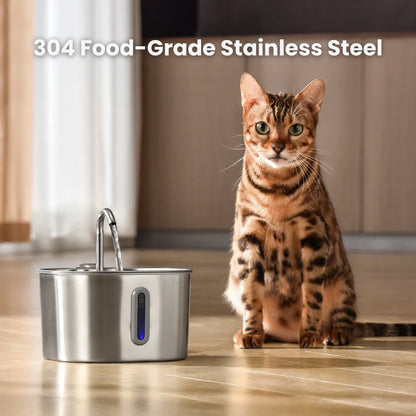 Elyviana Smart Stainless Steel Pet Fountain (Upsell)
