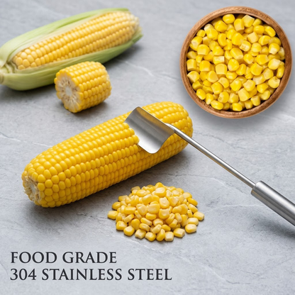 Elyviana Stainless Steel Corn Peeler – Premium Kernel Stripping Tool