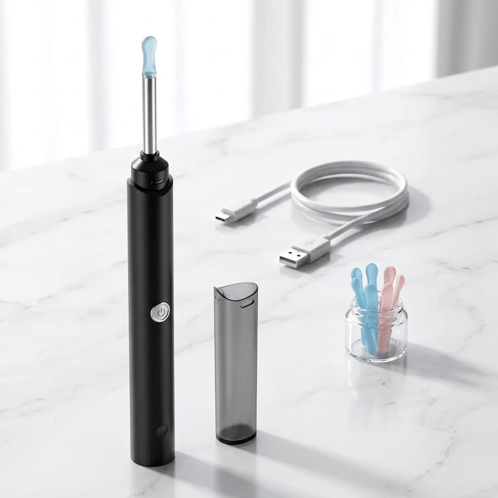 Elyviana Visual Ear Wax Removal Tool – Professional HD Ear Camera & Cleaner