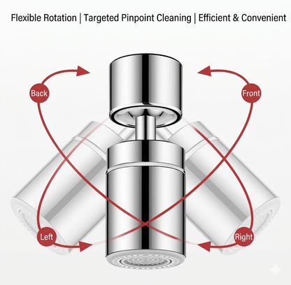 Elyviana Universal Swivel Faucet Aerator & Splash-Proof Extender