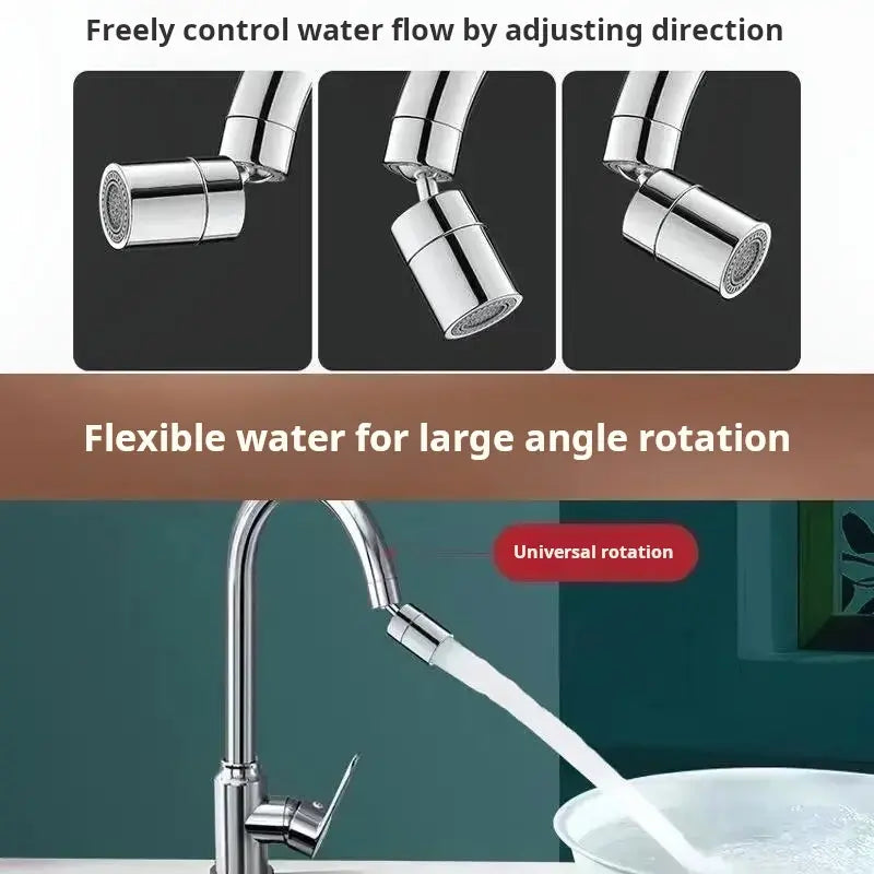 Elyviana Universal Swivel Faucet Aerator & Splash-Proof Extender