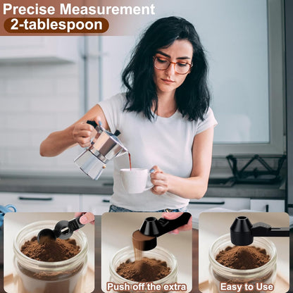 ✨Elyviana Innovative Coffee Scoop | Mess-Free Round Spoon☕ (Upsell)