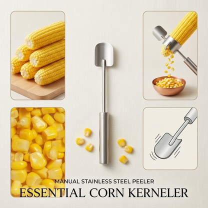 Elyviana Stainless Steel Corn Peeler – Premium Kernel Stripping Tool