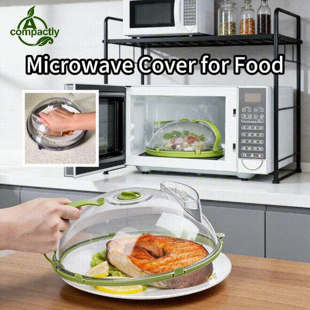 🍽️Elyviana Microwave Food Cover with Built-In Steamer🔥 (Upsell)