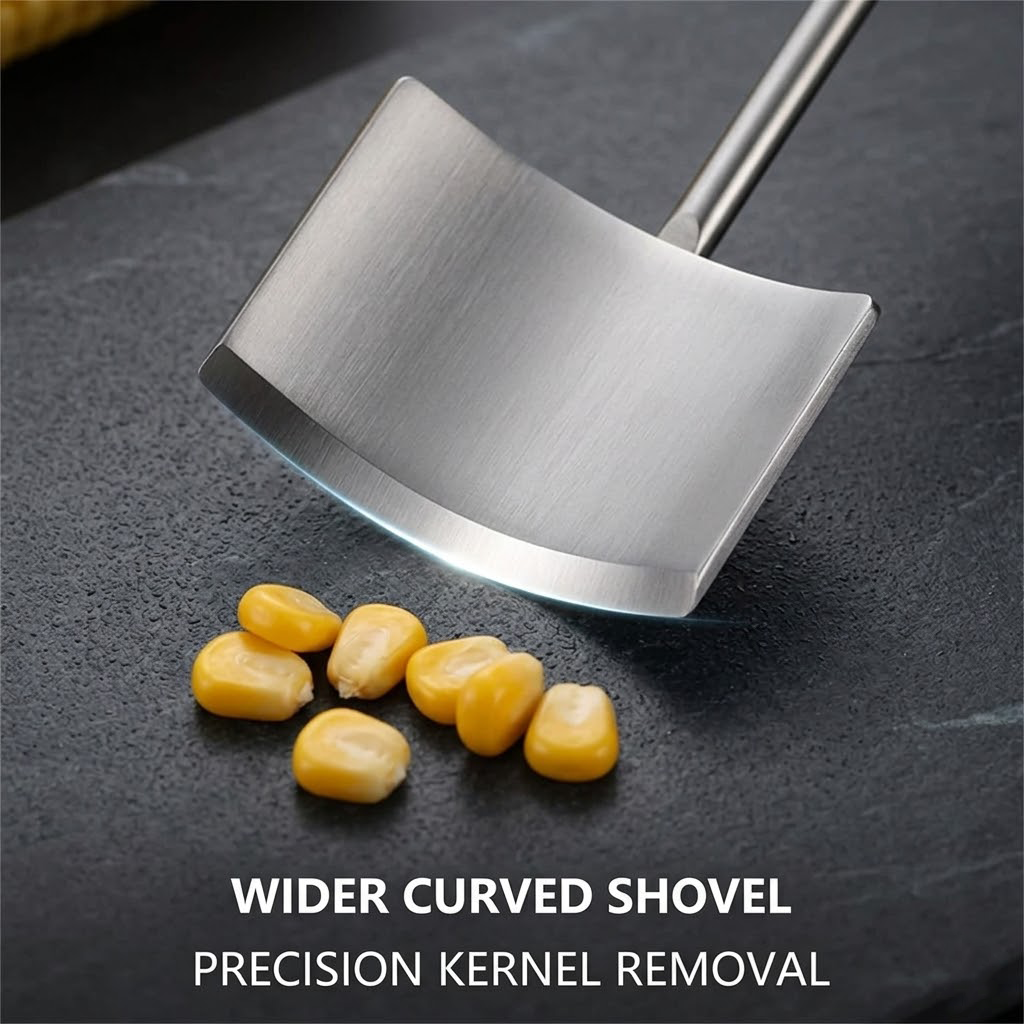 Elyviana Stainless Steel Corn Peeler – Premium Kernel Stripping Tool