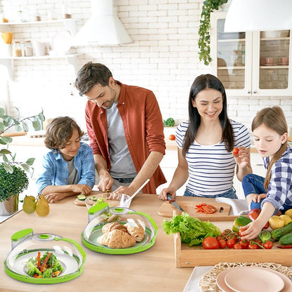 🍽️Elyviana Microwave Food Cover with Built-In Steamer🔥 (Upsell)
