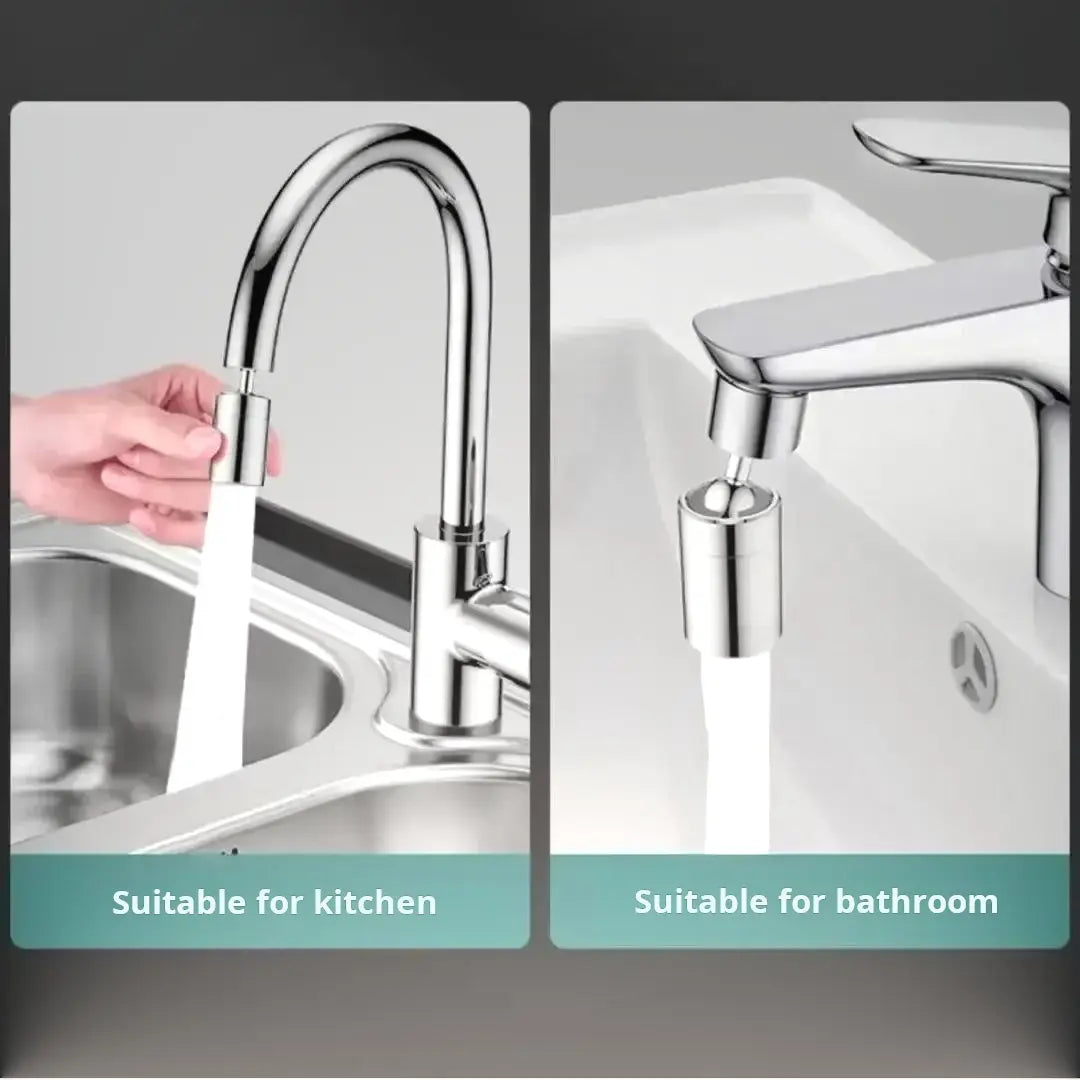 Elyviana Universal Swivel Faucet Aerator & Splash-Proof Extender