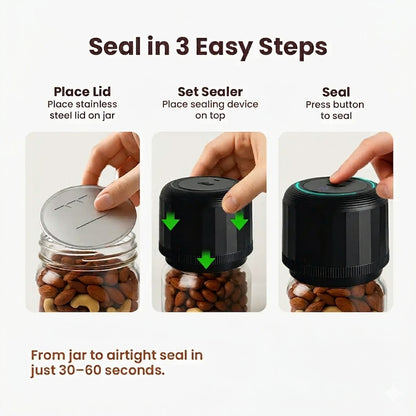 🔒Elyviana Electric Mason Jar Vacuum Sealer