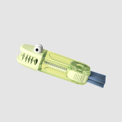 ✨Elyviana 3-in-1 Crocodile Brush 🐊 Deep Cleaning for Narrow Cup Lids & Tableware Gaps 🧼