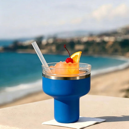 Elyviana 16 oz Cocktail Tumbler - Insulated Margarita Tumbler with Lid (Upsell)