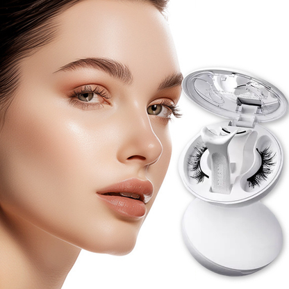 🪞Elyviana Premium Glue-Free Soft Magnetic Eyelashes Kit | Reusable & Lightweight👁️ (Upsell)
