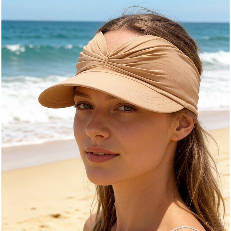 Elyviana UPF 50+ Sun Visor Ponytail Hat
