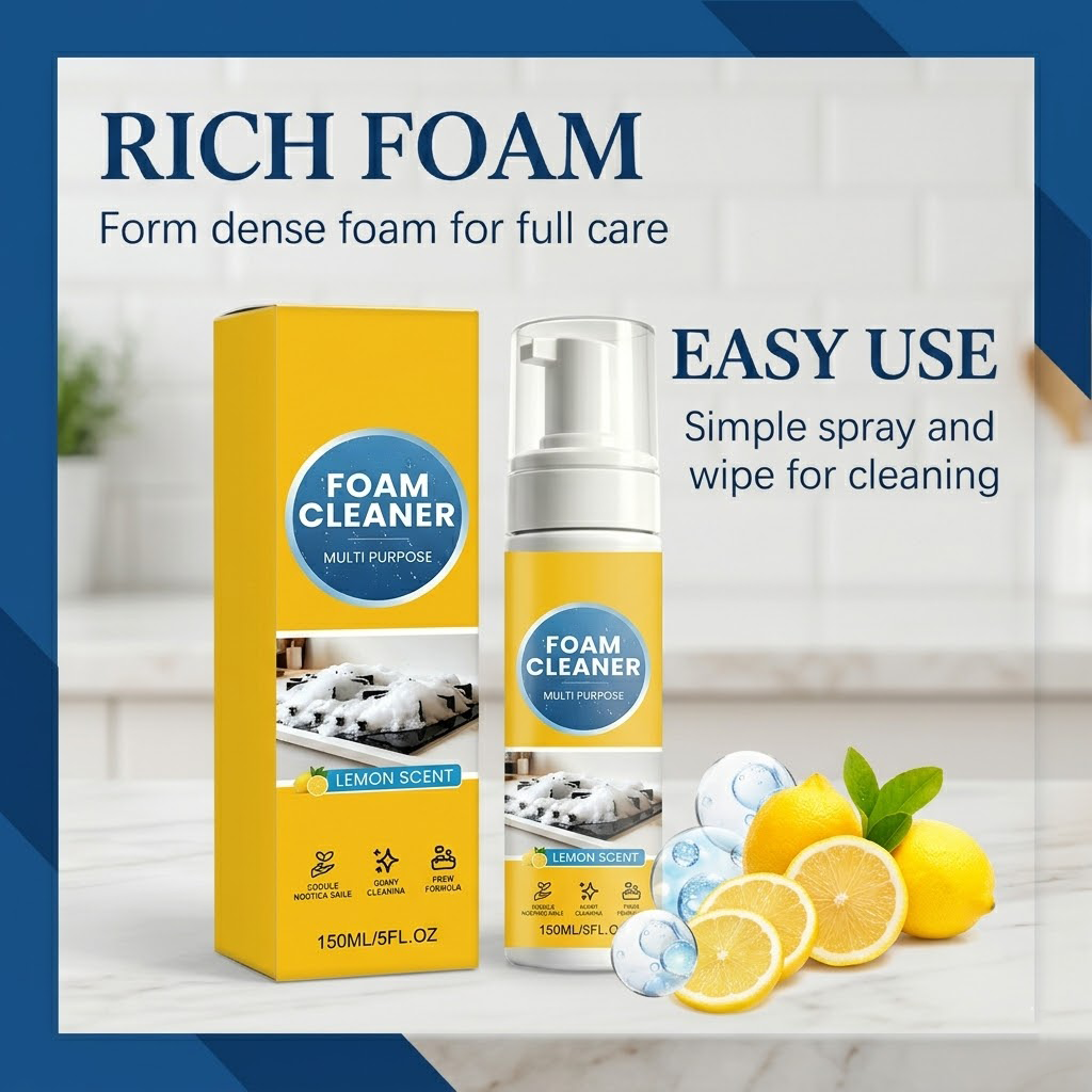 Elyviana Ultimate Foam Cleaner: Your All-in-One Daily Home Cleaning Solution