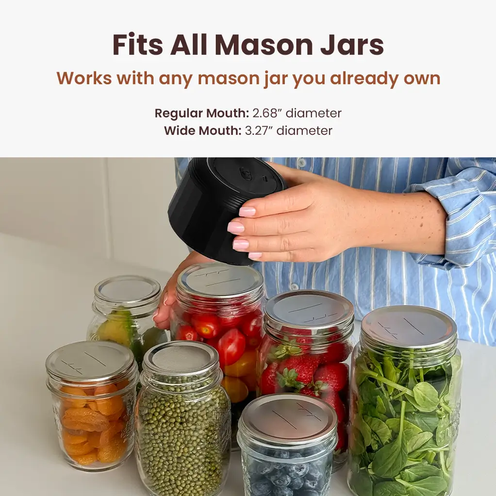 🔒Elyviana Electric Mason Jar Vacuum Sealer