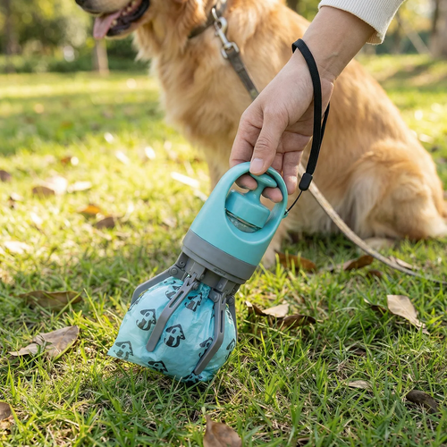 Elyviana Dog Poop Scooper with Bags | Portable Pet Waste Cleaner🐶